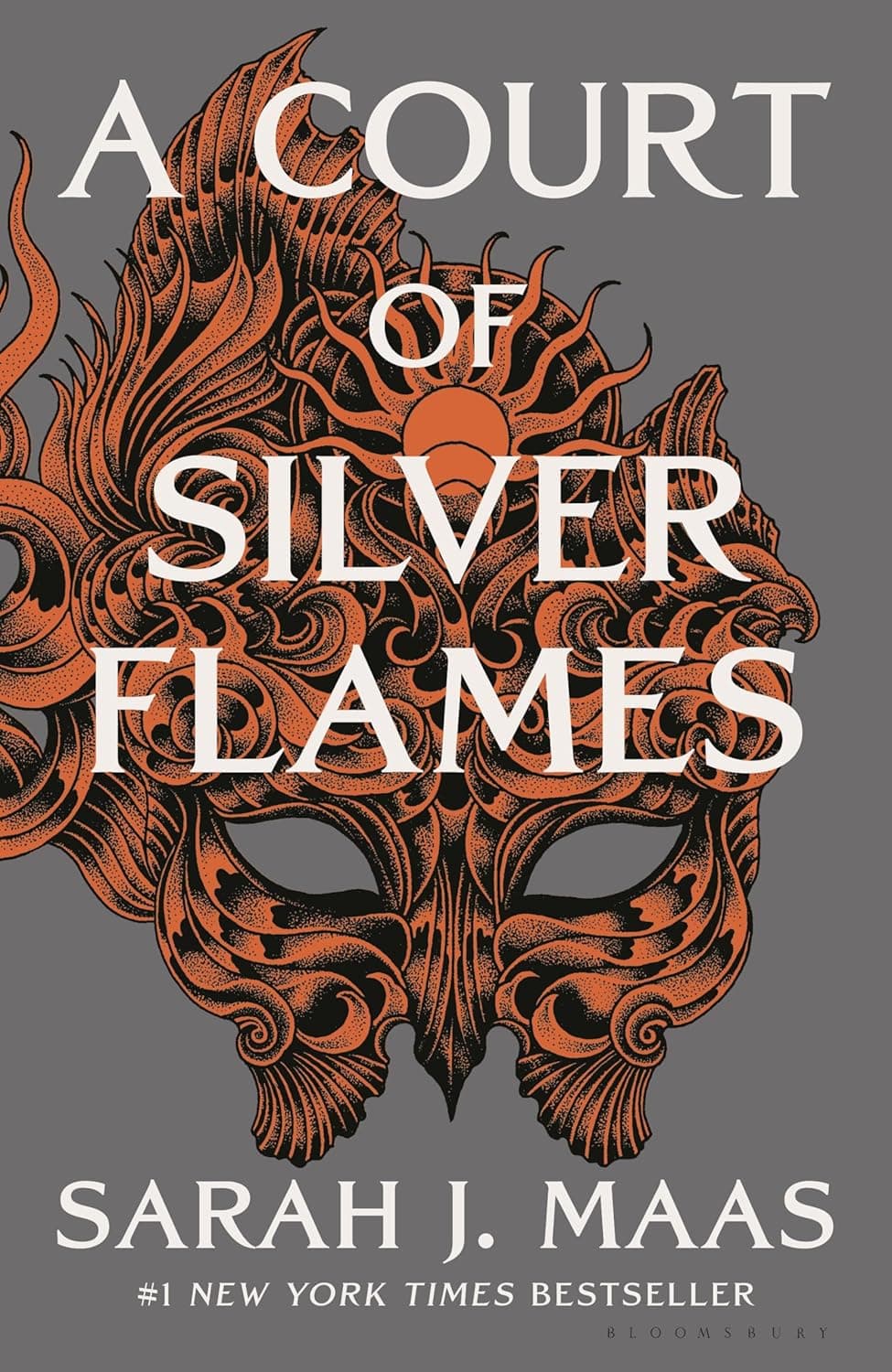 Cover of A ​Court of Silver Flames (A Court of Thorns and Roses, #5) by Sarah J. Maas