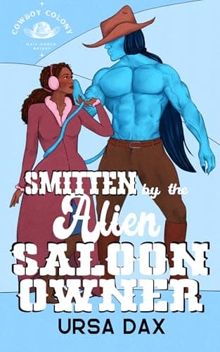 Cover of Smitten by the Alien Saloon Owner by Ursa Dax