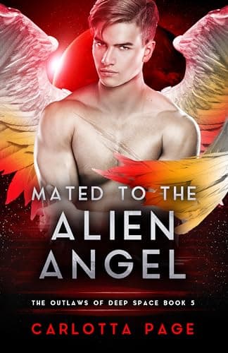 Cover of Mated to the Alien Angel by Carlotta Page