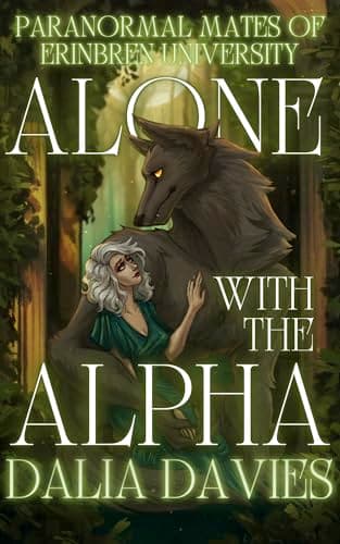 Cover of Alone with the Alpha by Dalia Davies