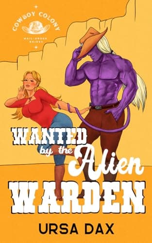 Cover of Wanted by the Alien Warden by Ursa Dax