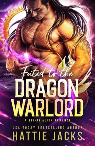 Cover of Fated to the Dragon Warlord by Hattie Jacks
