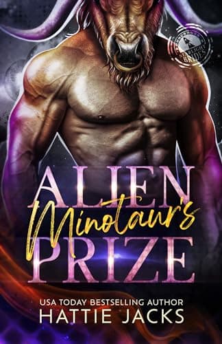 Cover of Alien Minotaur's Bride by Hattie Jacks