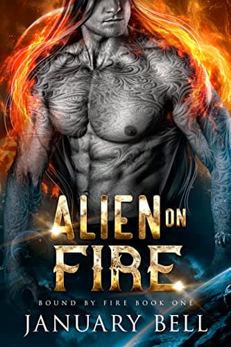 Cover of Alien on Fire by January Bell