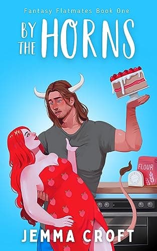 Cover of By the Horns by Jemma Croft
