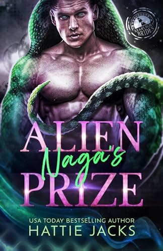 Cover of Alien Naga's Prize by Hattie Jacks