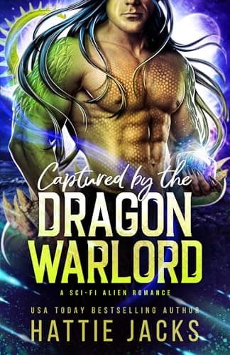 Cover of Captured by the Dragon Warlord by Hattie Jacks