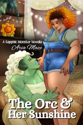 Cover of The Orc and Her Sunshine by Aria Maze