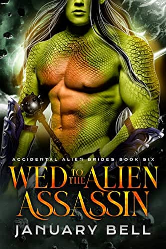 Cover of Wed to the Alien Assassin by January Bell