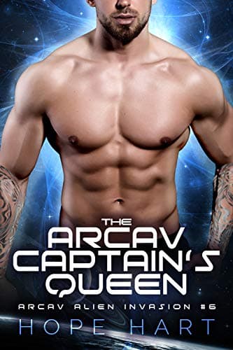 Cover of The Arcav Captain's Queen by Hope Hart