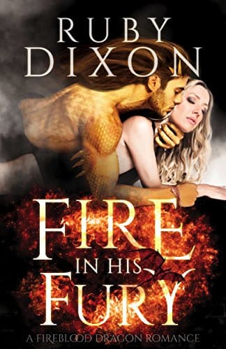 Cover of Fire in His Fury by Ruby Dixon