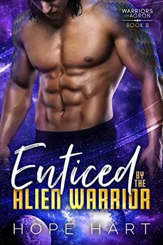Cover of Enticed by the Alien Warrior by Hope Hart