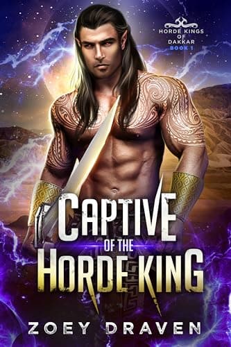Cover of Captive of the Horde King by Zoey Draven