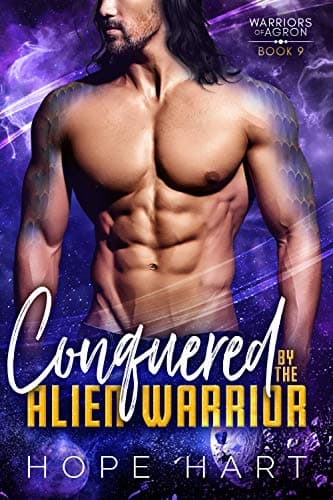 Cover of Conquered by the Alien Warrior by Hope Hart