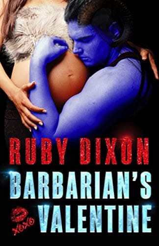 Cover of Barbarian's Valentine by Ruby Dixon