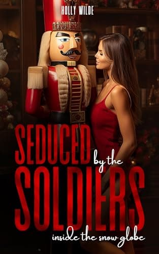 Cover of Seduced by the Soldiers in the Snow Globe by Holly Wilde