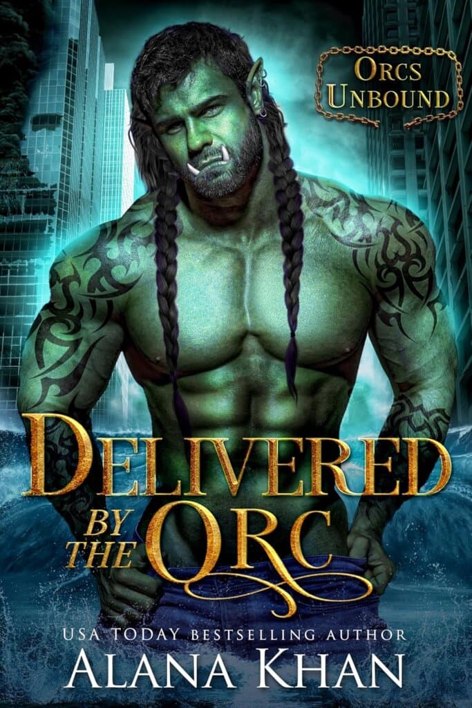 Cover of Delivered by the Orc by Alana Khan