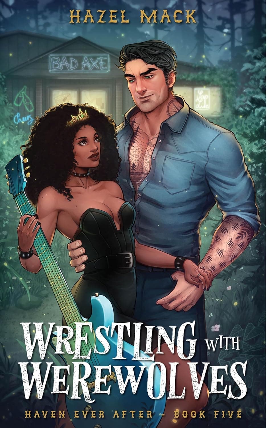 Cover of Wrestling With Werewolves by Hazel Mack