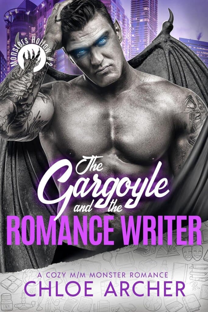 Cover of The Gargoyle and the Romance Writer by Chloe Archer
