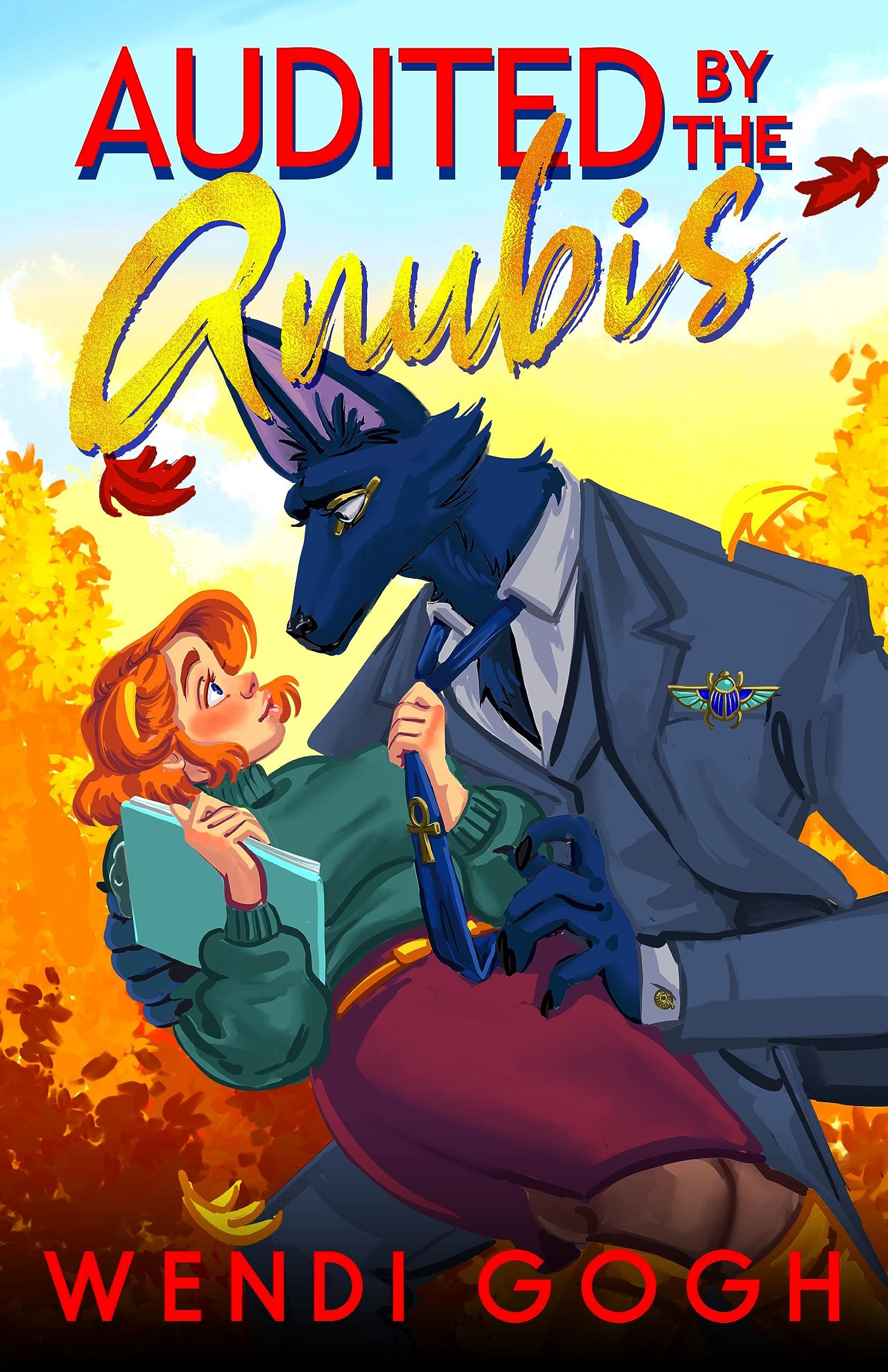 Cover of Audited by the Anubis by Wendi Guff