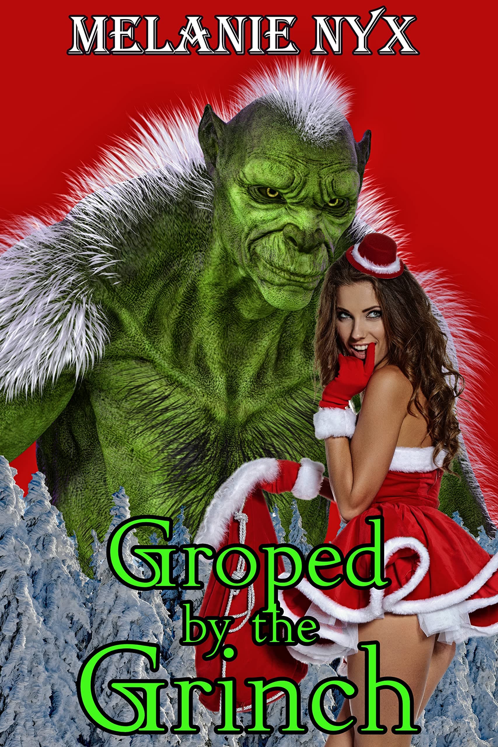 Cover of Groped By the Grinch by Melanie Nyx