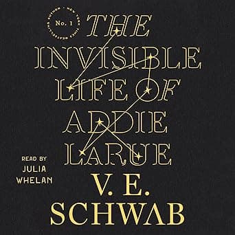 Cover of The Invisible Life of Addie LaRue by V. E. Schwab